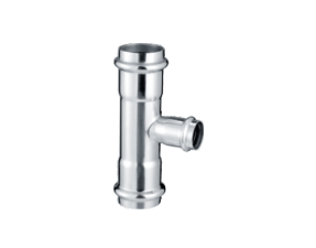 Reducing small and medium tee (double clamping pressure)