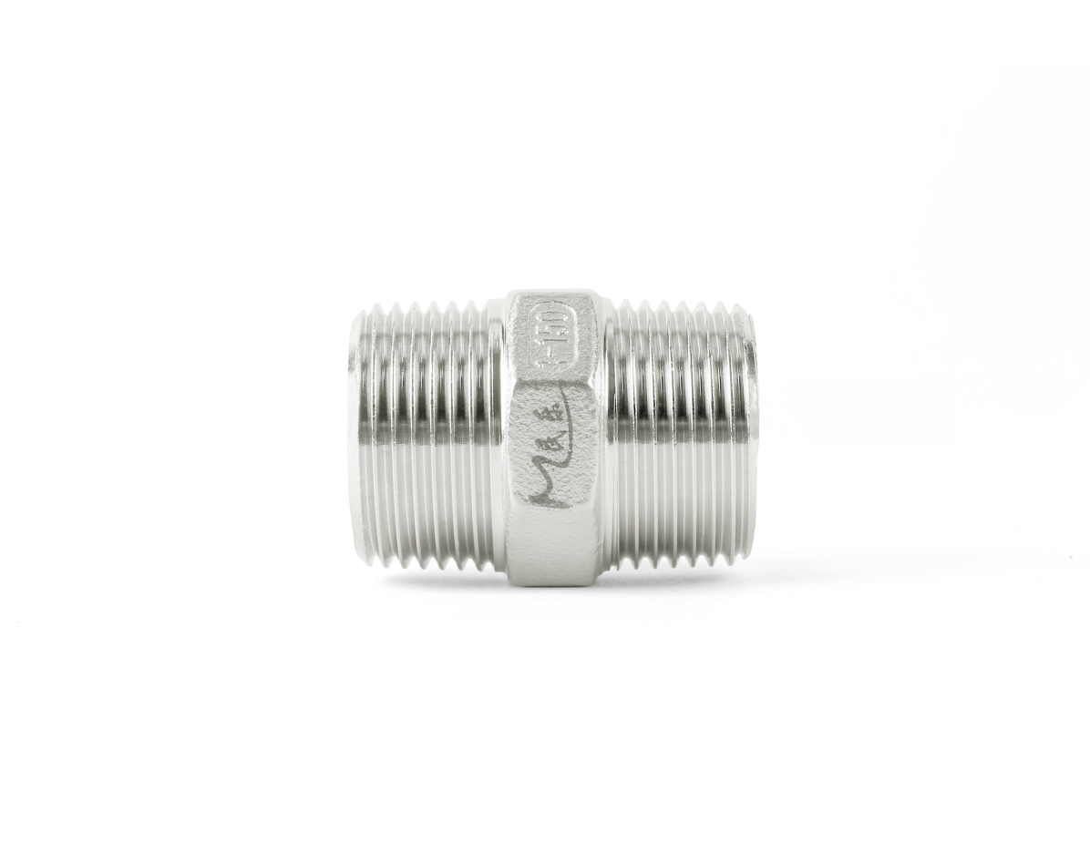 Double external teeth straight through