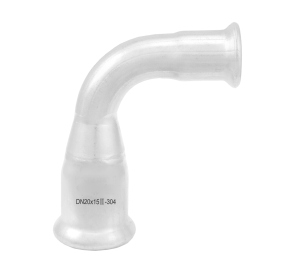 Reducing 90 ° elbow