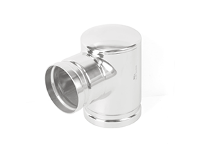 Reducing right angle elbow