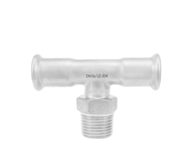 Male tee adapter
